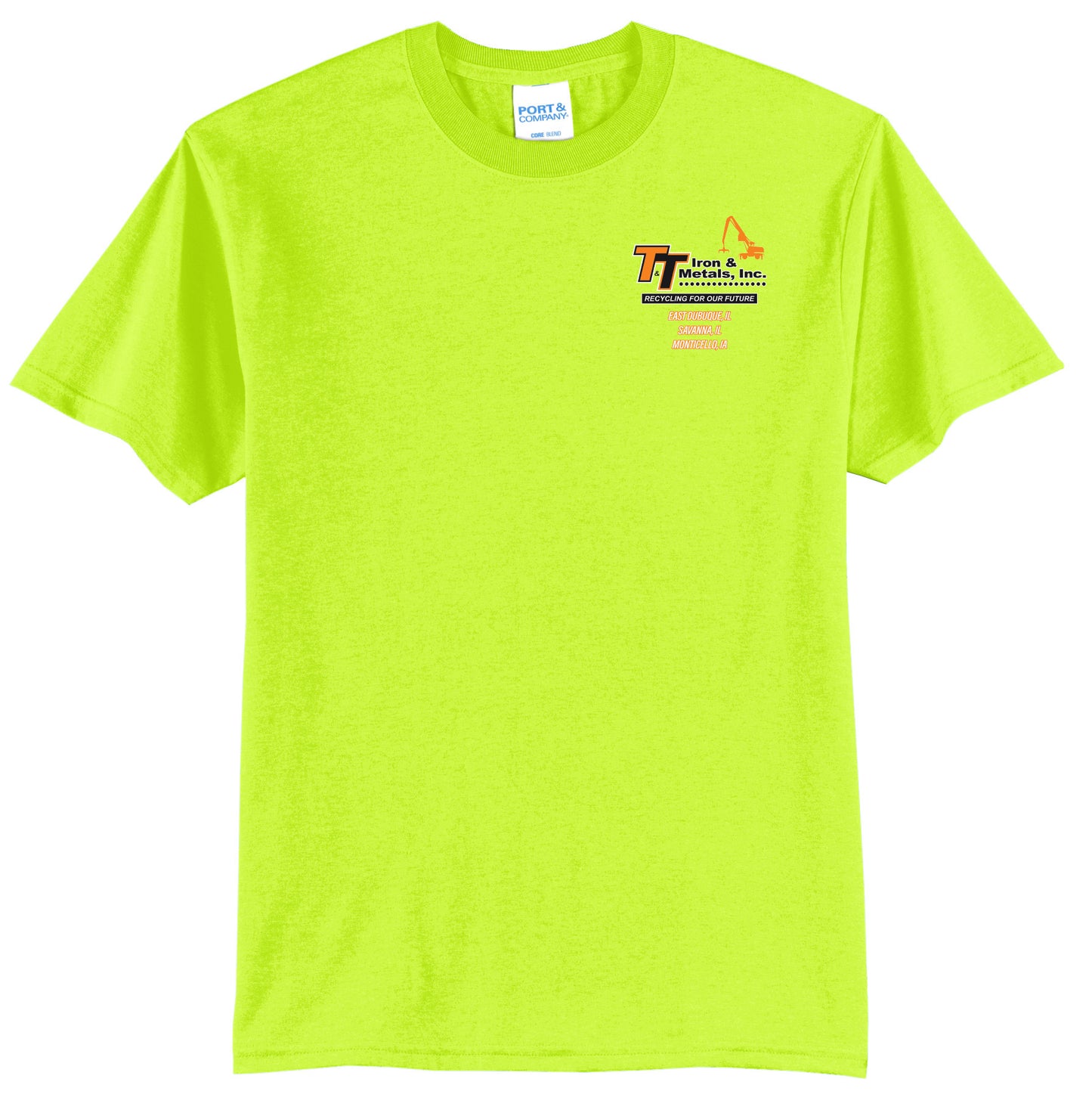 PC55T- T & T Port & Co™ Tall Core Blend Tee