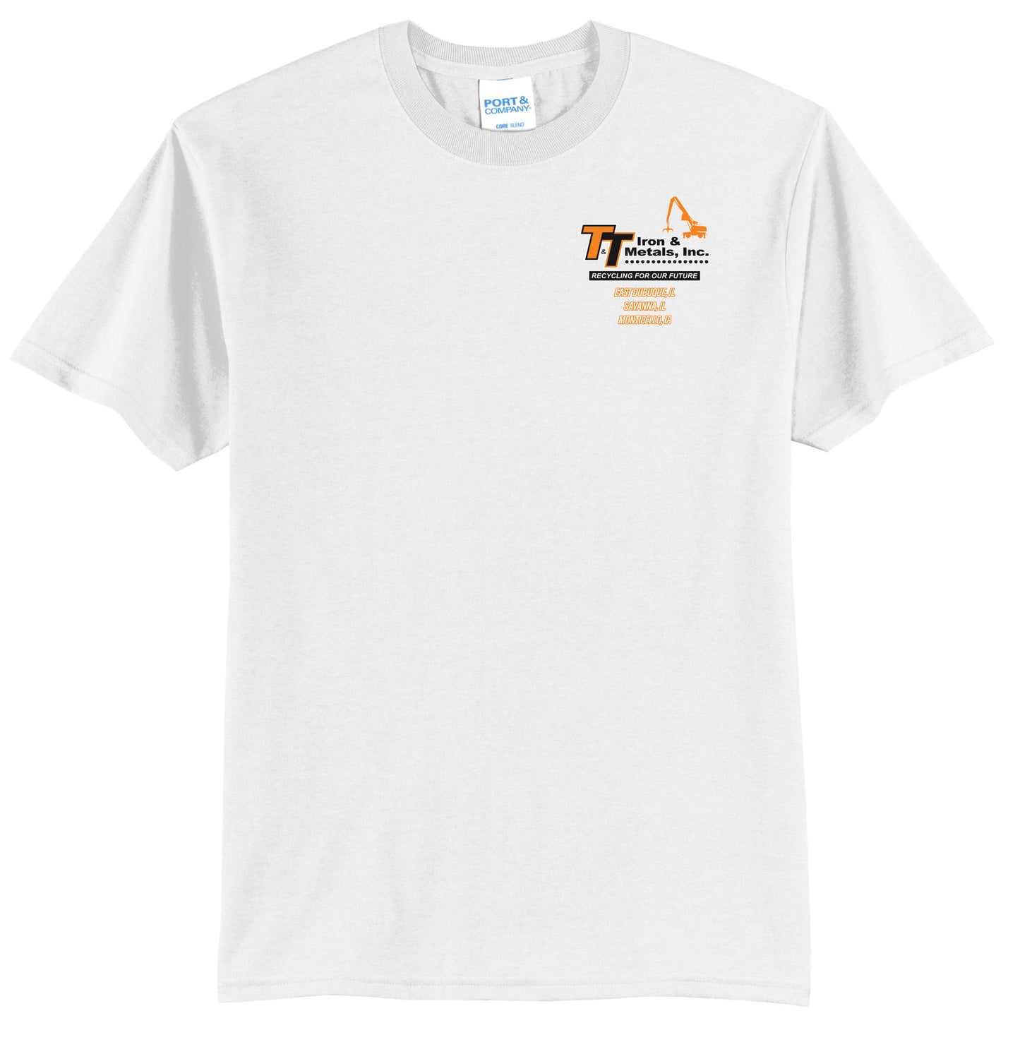 PC55T- T & T Port & Co™ Tall Core Blend Tee