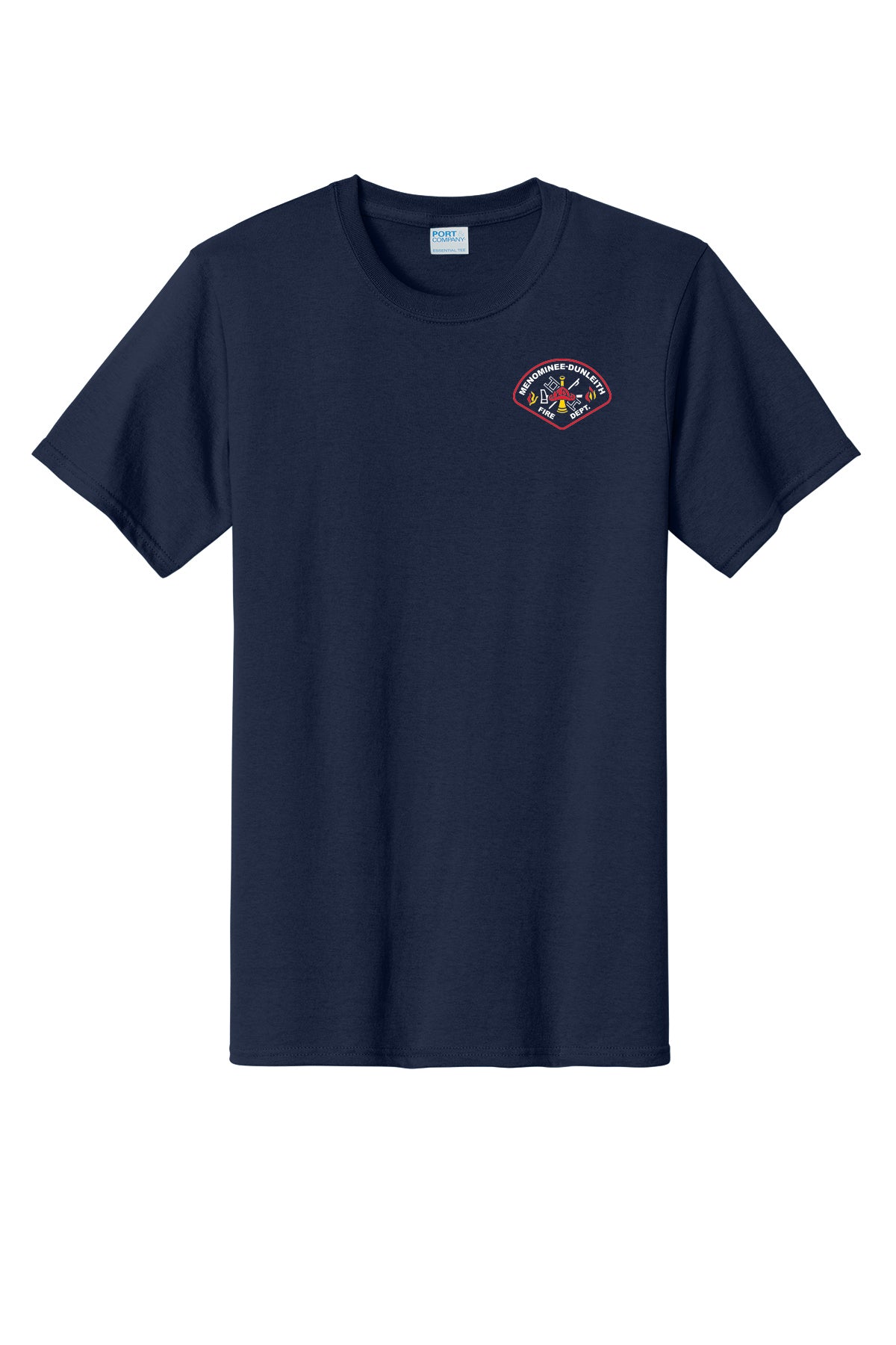 PC61T- MENOMINEE FIRE DEPT Port & Co™ Tall Essential Tee