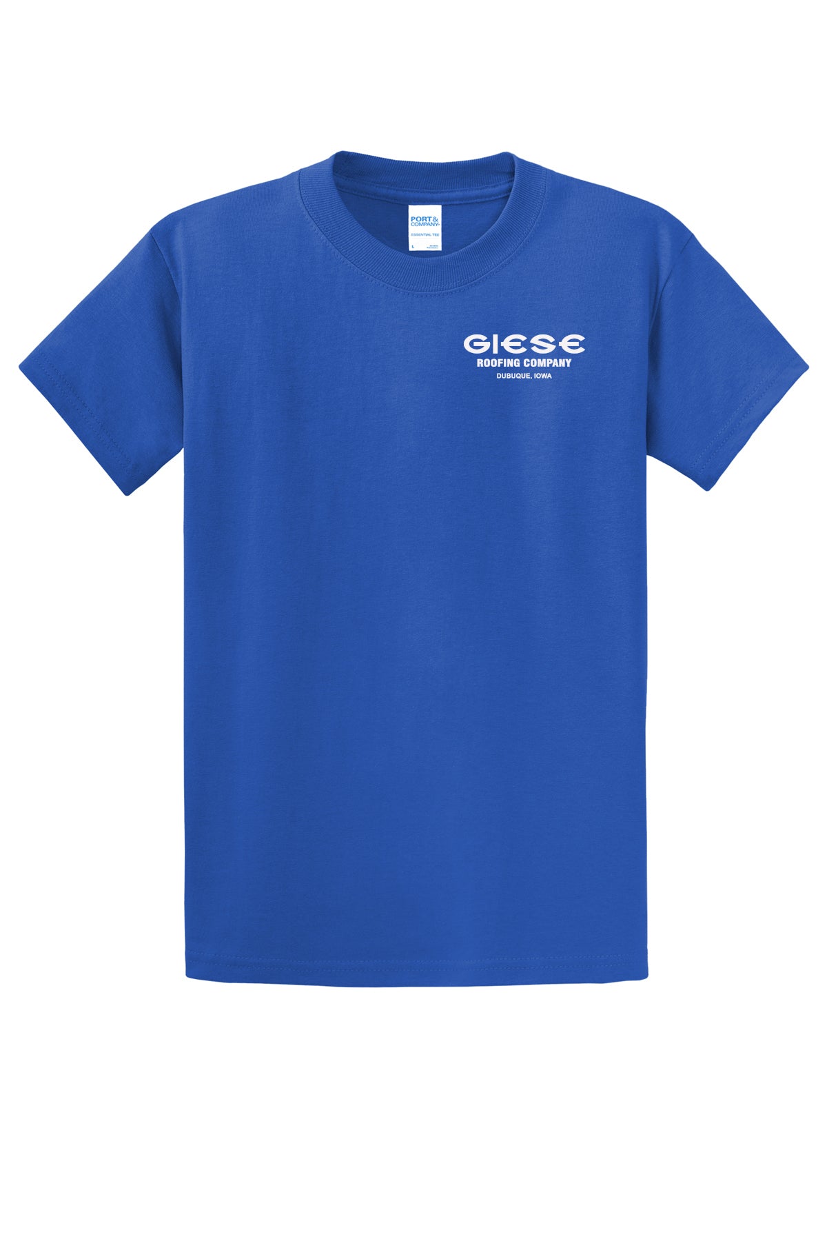 PC61T - GIESE ROOFING - Port & Company® TALL Essential Tee