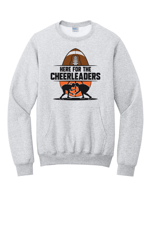 PC78PKT- HEMPSTEAD CHEER HFTC Crewneck Pocket Sweatshirt