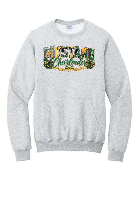 PC78PKT- HEMPSTEAD CHEER Crewneck Pocket Sweatshirt