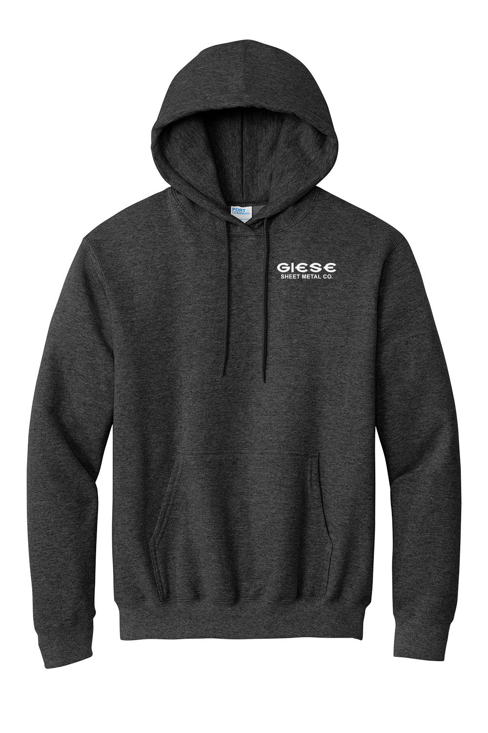 PC90HT- GIESE SHEET METAL- Port & Company® Tall Essential Fleece Pullover Hooded Sweatshirt