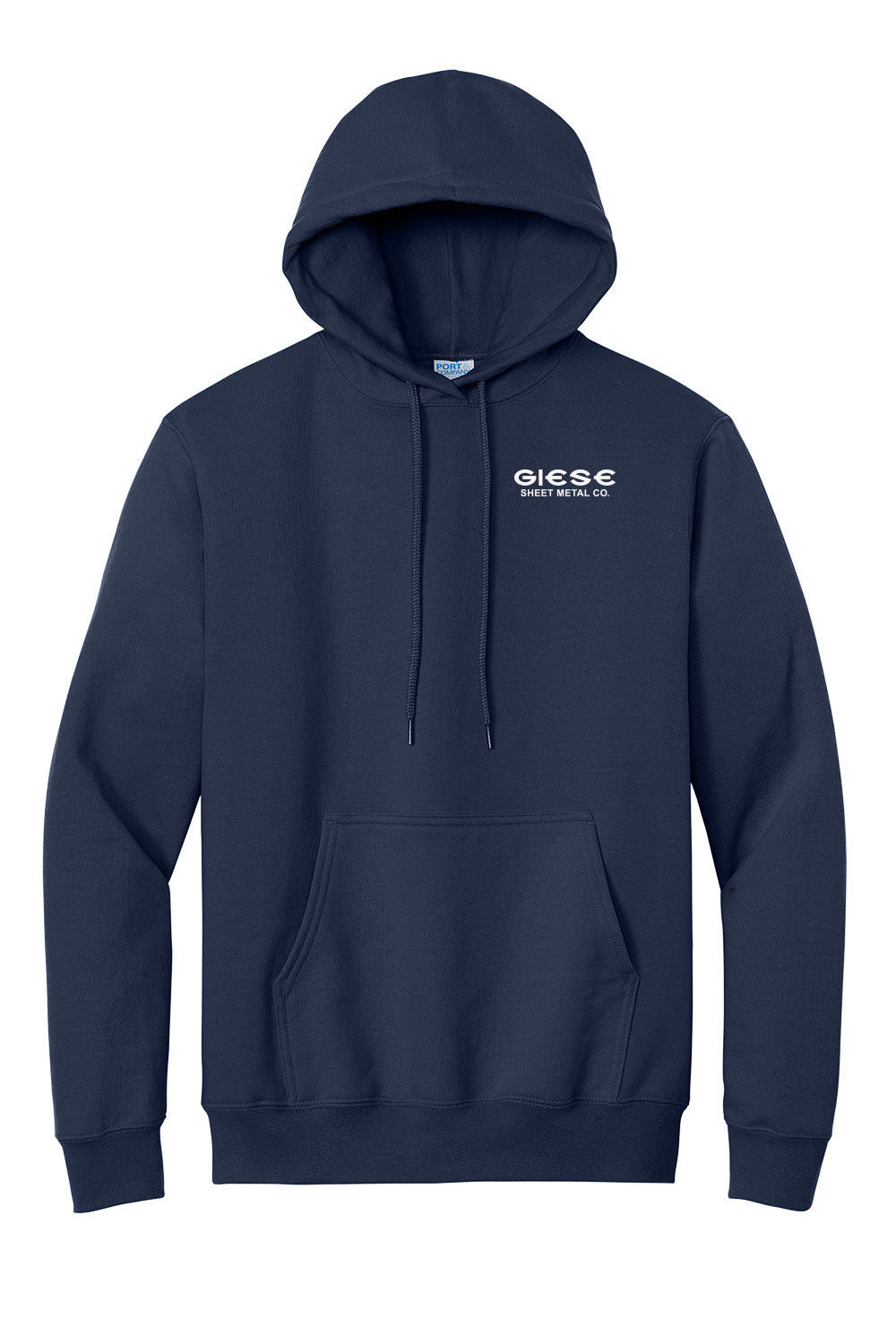 PC90HT- GIESE SHEET METAL- Port & Company® Tall Essential Fleece Pullover Hooded Sweatshirt