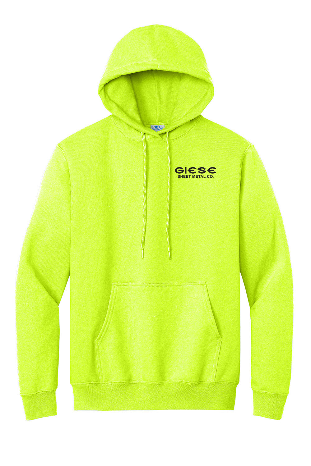 PC90HT- GIESE SHEET METAL- Port & Company® Tall Essential Fleece Pullover Hooded Sweatshirt