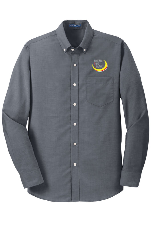 S658- INDUSTRIAL FLUID Port Authority® SuperPro™ Oxford Shirt