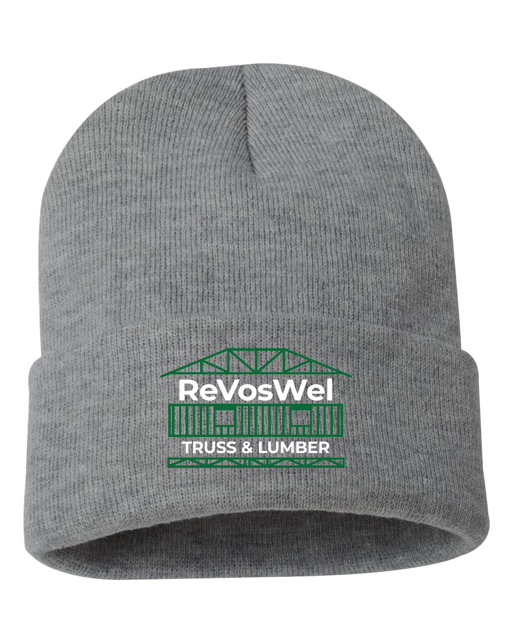 SP12- REVOSWEL 12" Solid Cuffed Beanie