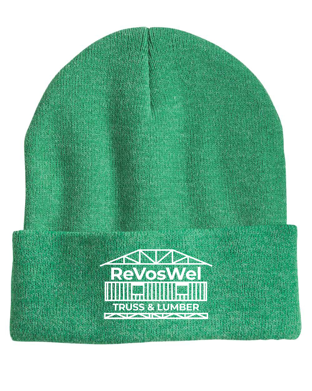 SP12- REVOSWEL 12" Solid Cuffed Beanie