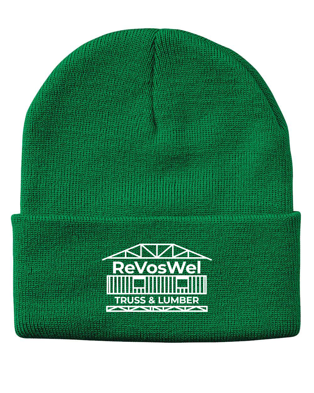 SP12- REVOSWEL 12" Solid Cuffed Beanie