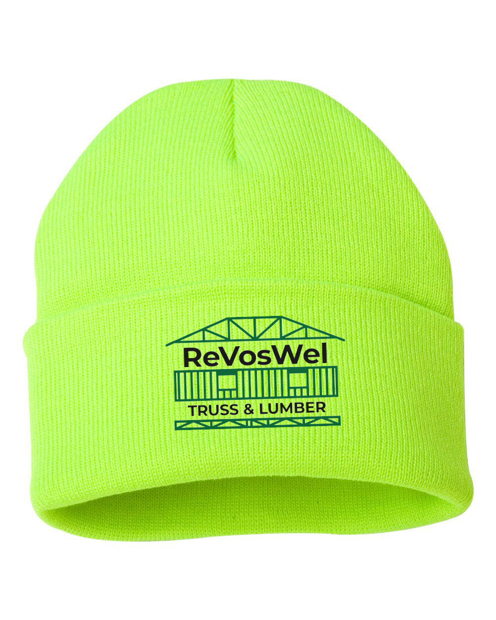 SP12- REVOSWEL 12" Solid Cuffed Beanie