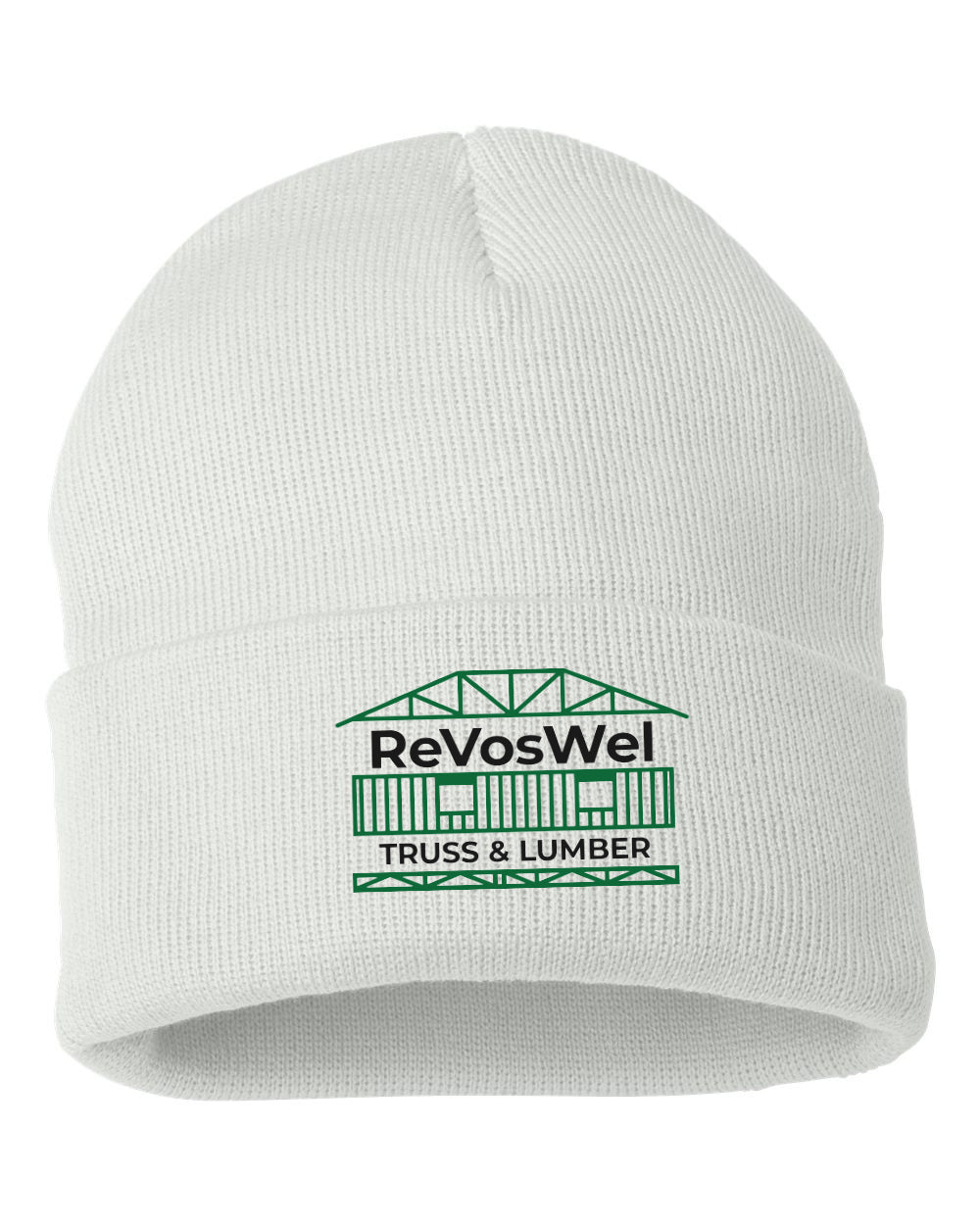 SP12- REVOSWEL 12" Solid Cuffed Beanie