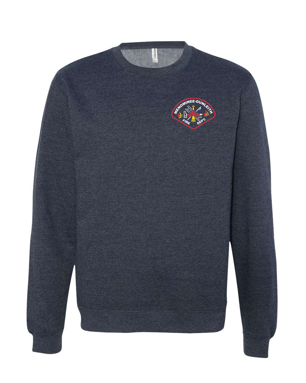 SS3000- MENOMINEE FIRE DEPT. Unisex Midweight Crewneck Sweatshirt