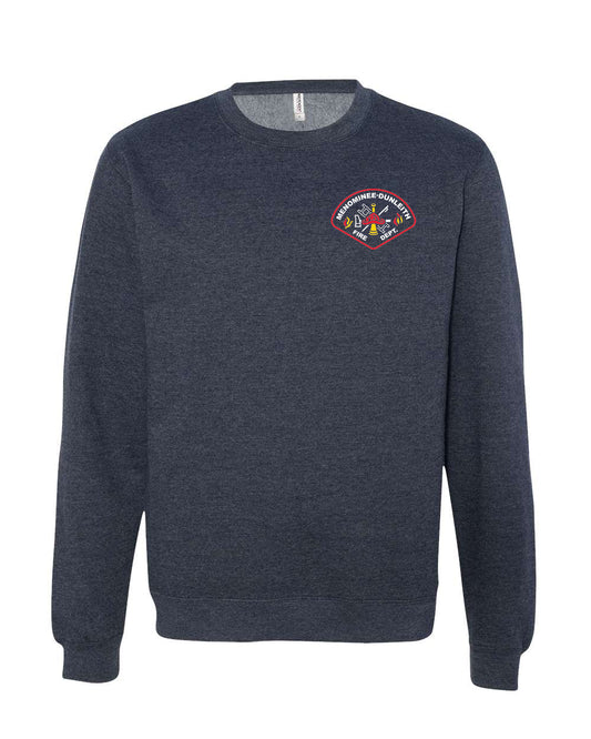 SS3000- MENOMINEE FIRE DEPT. Unisex Midweight Crewneck Sweatshirt