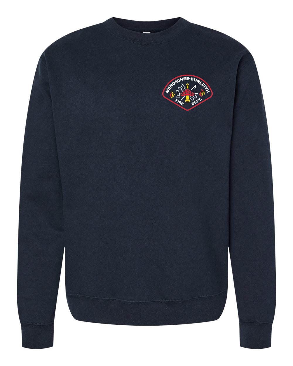 SS3000- MENOMINEE FIRE DEPT. Unisex Midweight Crewneck Sweatshirt