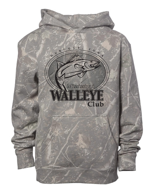 SS4001Y- MISSISSIPPI WALLEYE CLUB Youth Hooded Sweatshirt