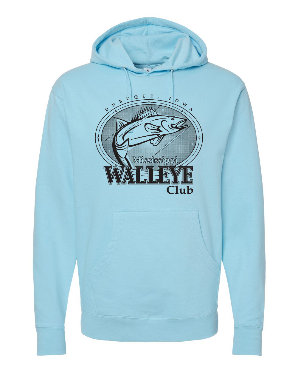 SS4500- MISSISSIPPI WALLEYE CLUB Unisex Adult Hooded Sweatshirt