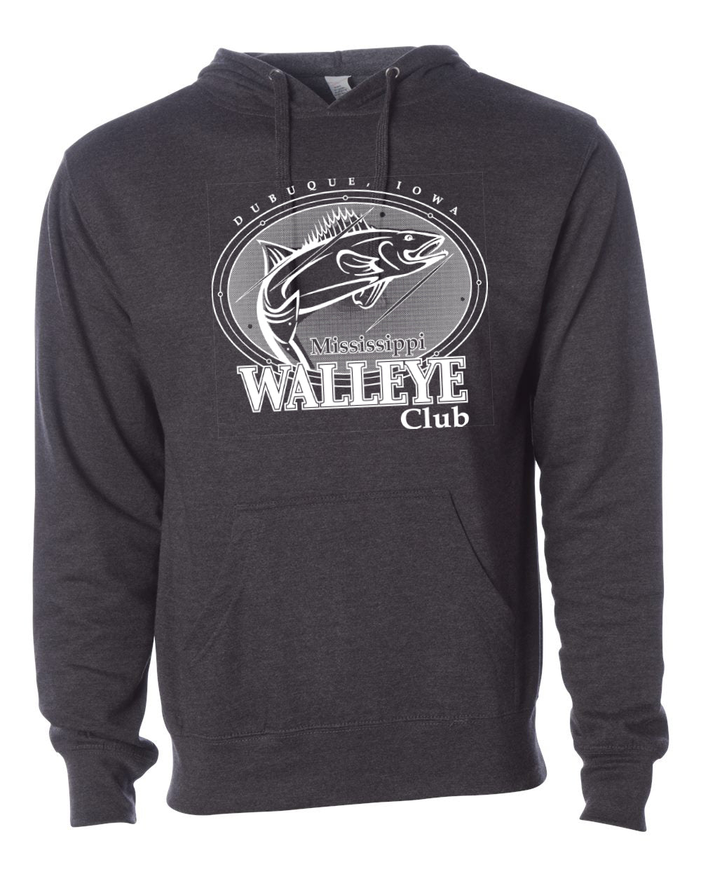 SS4500- MISSISSIPPI WALLEYE CLUB Unisex Adult Hooded Sweatshirt