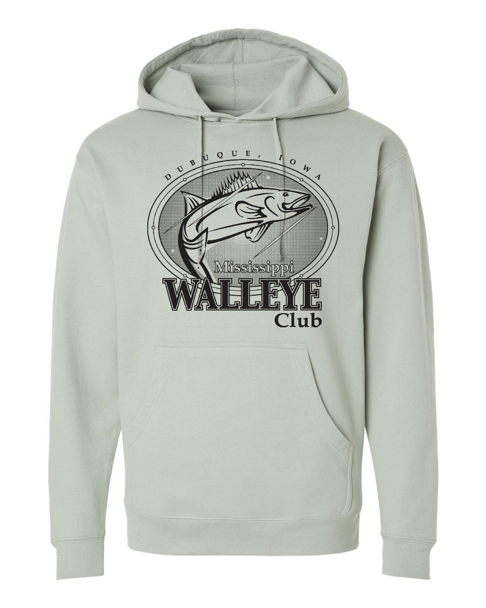 SS4500- MISSISSIPPI WALLEYE CLUB Unisex Adult Hooded Sweatshirt