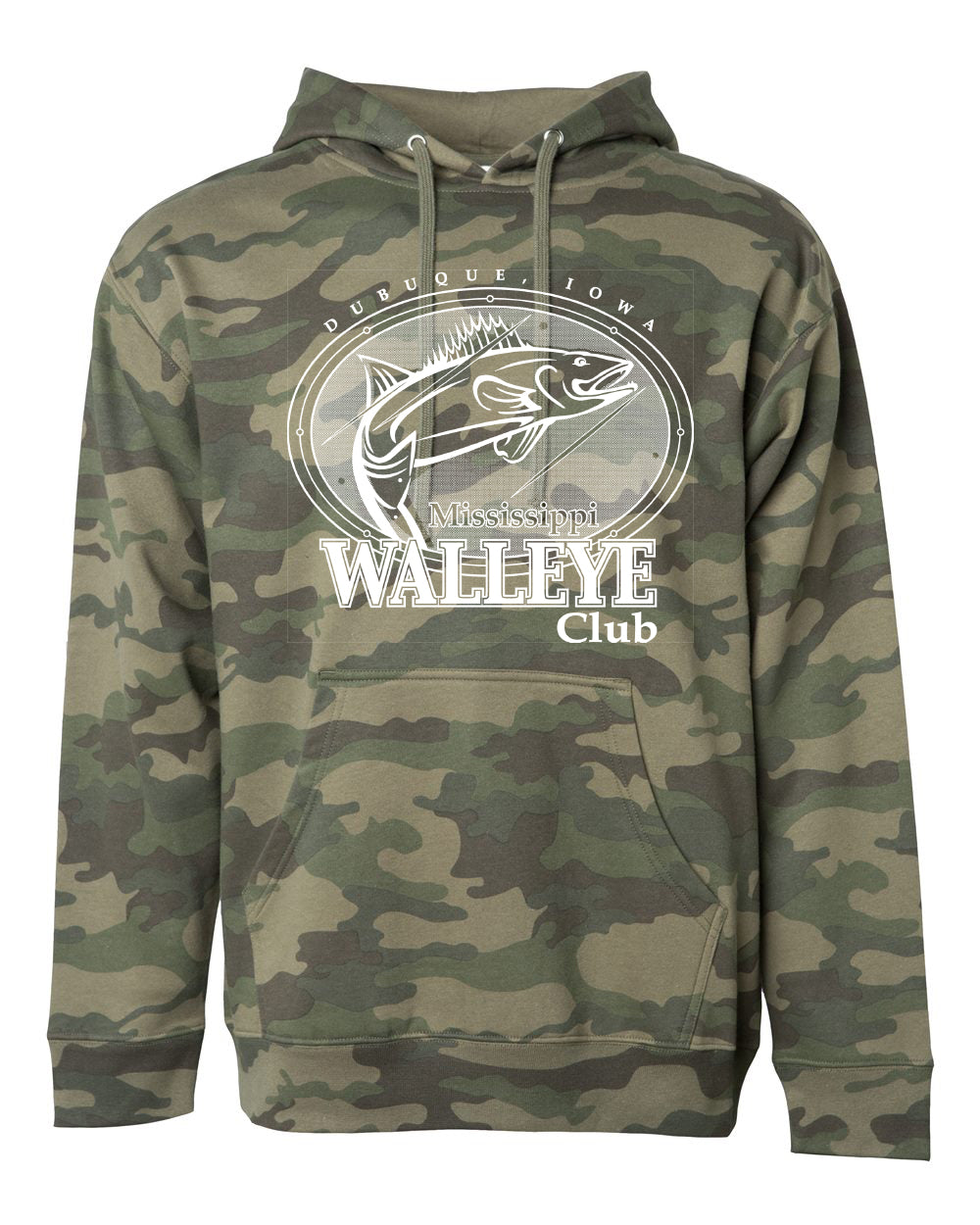 SS4500- MISSISSIPPI WALLEYE CLUB Unisex Adult Hooded Sweatshirt