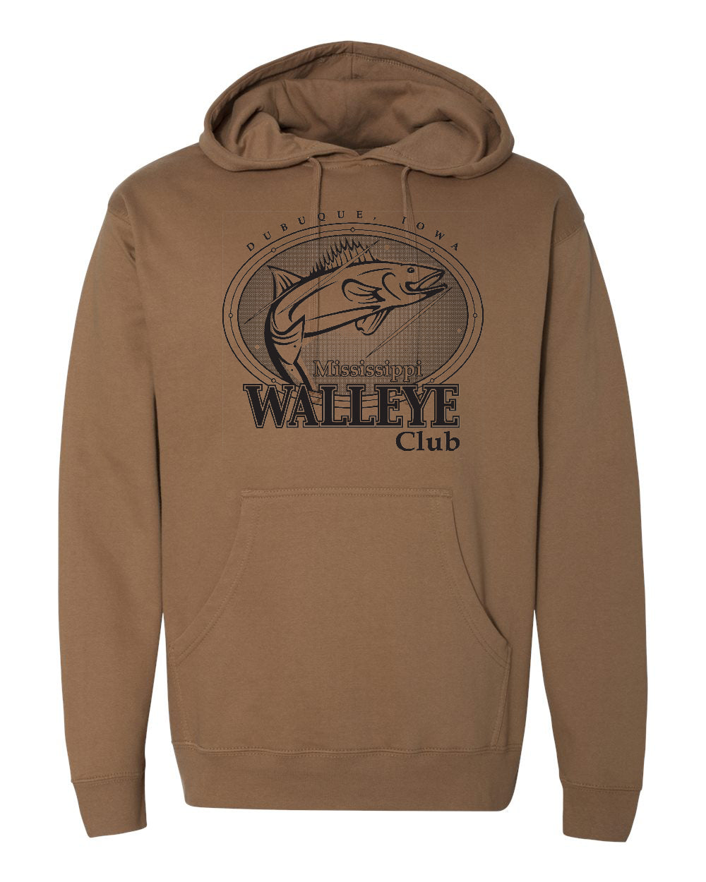 SS4500- MISSISSIPPI WALLEYE CLUB Unisex Adult Hooded Sweatshirt