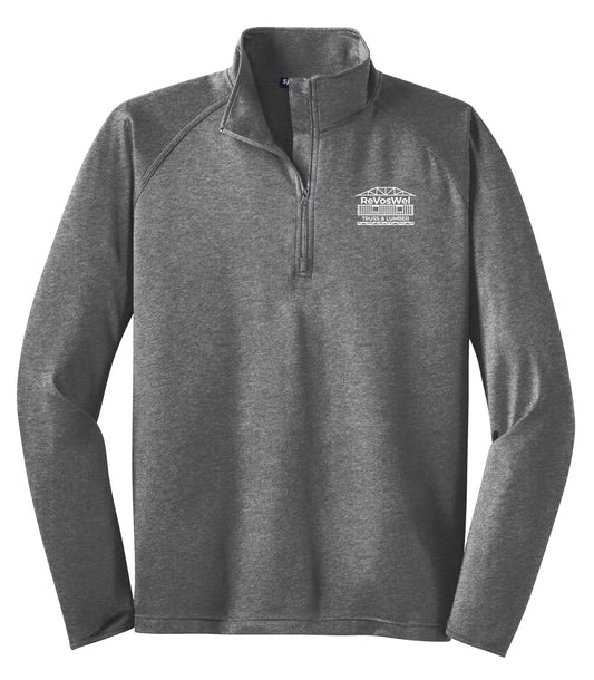 ST850 - REVOSWEL Sport-Tek® Sport-Wick® Stretch 1/4-Zip Pullover