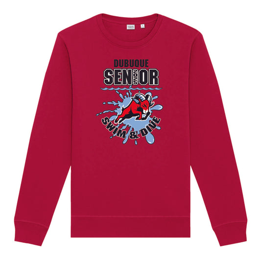 SXU010- DBQ SENIOR SWIM Stanley/Stella Unisex Roller Crewneck Sweatshirt