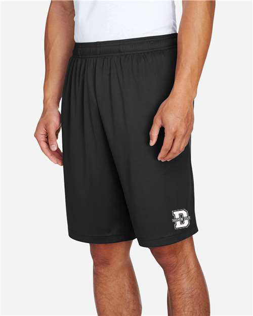 TT11SH- DBQ SENIOR MEN'S SWIM Men's 9" Inseam Performance Shorts