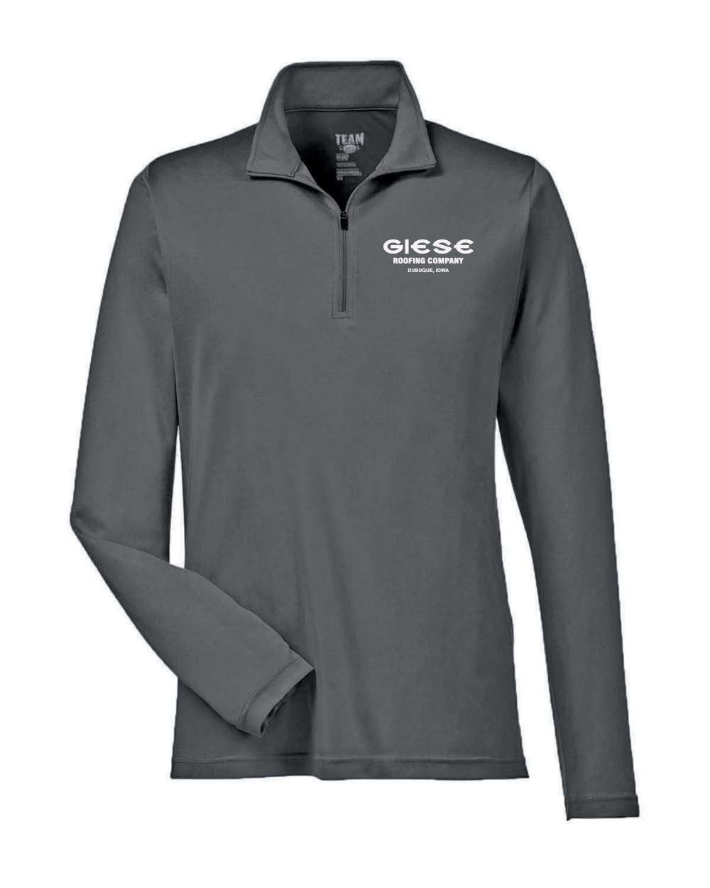 TT31- GIESE ROOFING Team 365 - Zone Performance Quarter-Zip Pullover