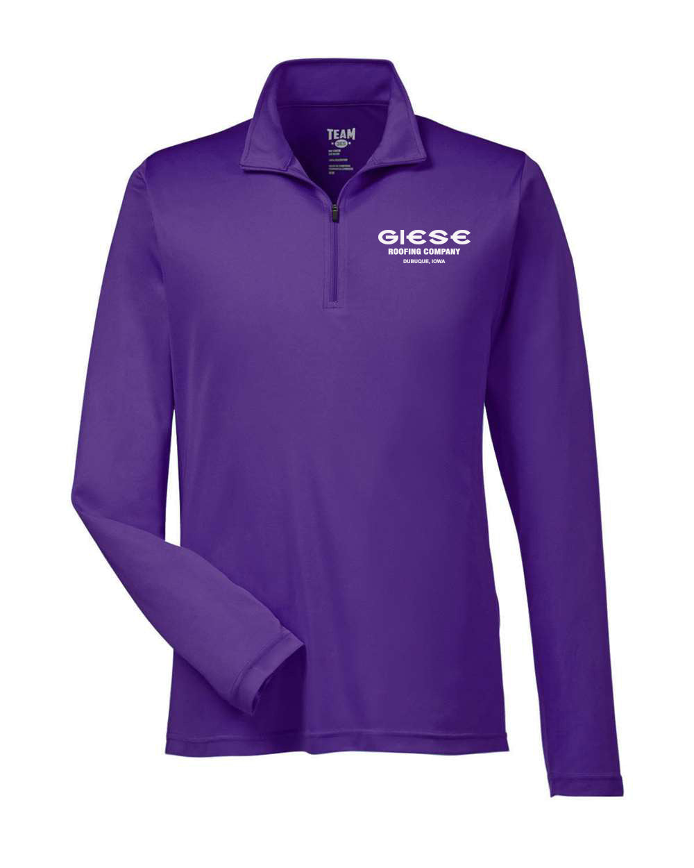 TT31- GIESE ROOFING Team 365 - Zone Performance Quarter-Zip Pullover