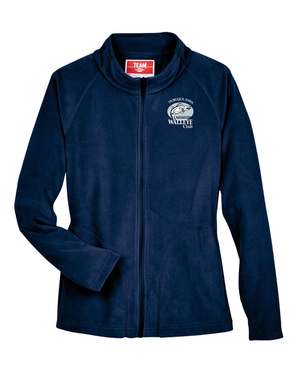 TT90W- MISSISSIPPI WALLEYE CLUB Women's Campus Microfleece Jacket