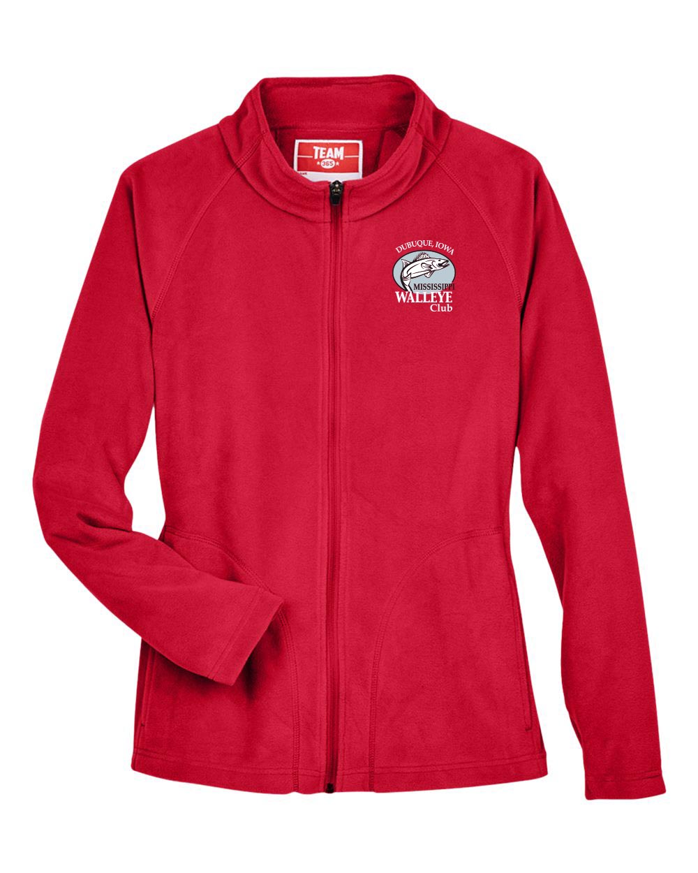TT90W- MISSISSIPPI WALLEYE CLUB Women's Campus Microfleece Jacket