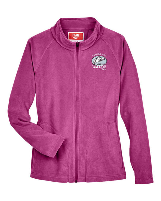 TT90W- MISSISSIPPI WALLEYE CLUB Women's Campus Microfleece Jacket