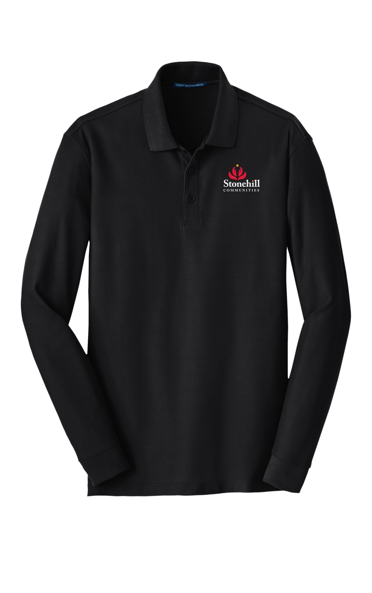 K100LS- STONEHILL Port Authority® Long Sleeve Core Classic Pique Polo