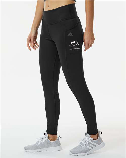 A1000- U OF I BURN UNIT Adidas - Women's Pocket Leggings