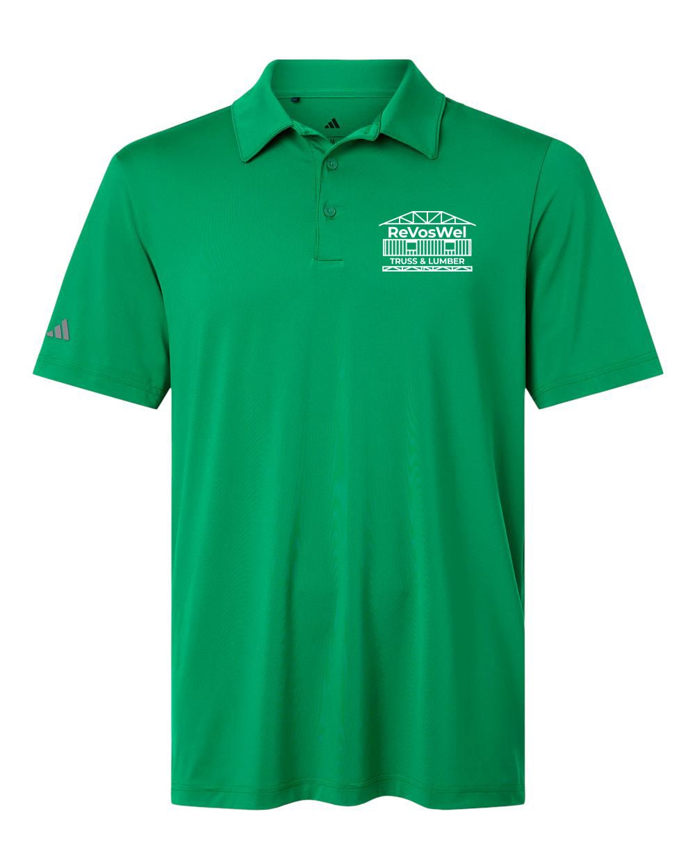A514- REVOSWEL Men's Ultimate365 Solid Polo
