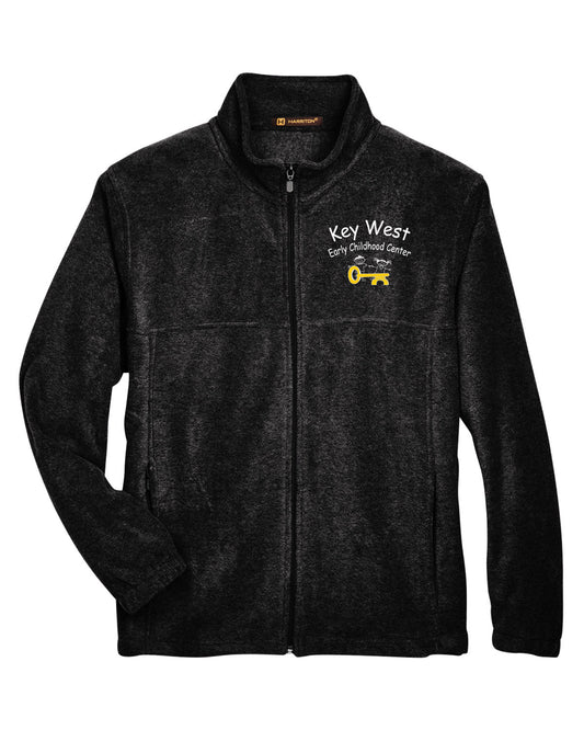 M990- KEY WEST EARLY CHILDHOOD Harriton Men's 8 oz. Full-Zip Fleece