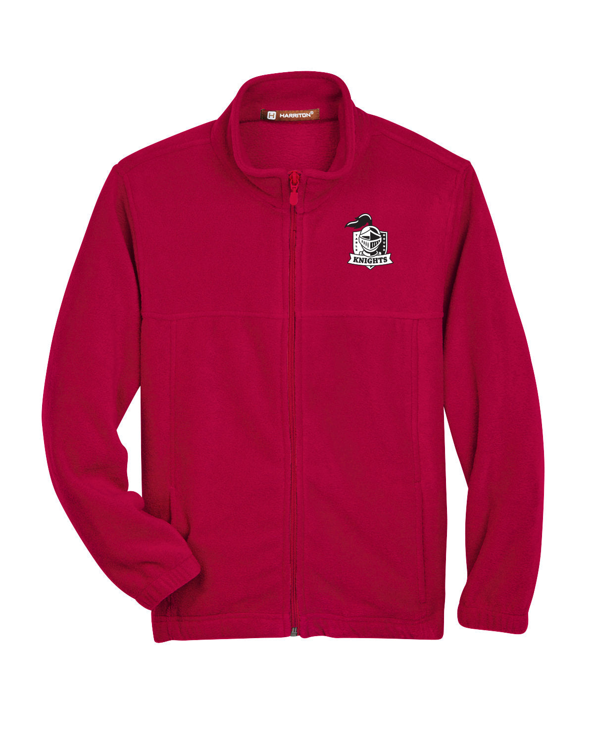 M990Y- TABLE MOUND Harriton Youth 8 oz. Full-Zip Fleece