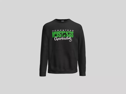 PC78PKT- HEMPSTEAD CHEER Fleece Crewneck Pocket Sweatshirt