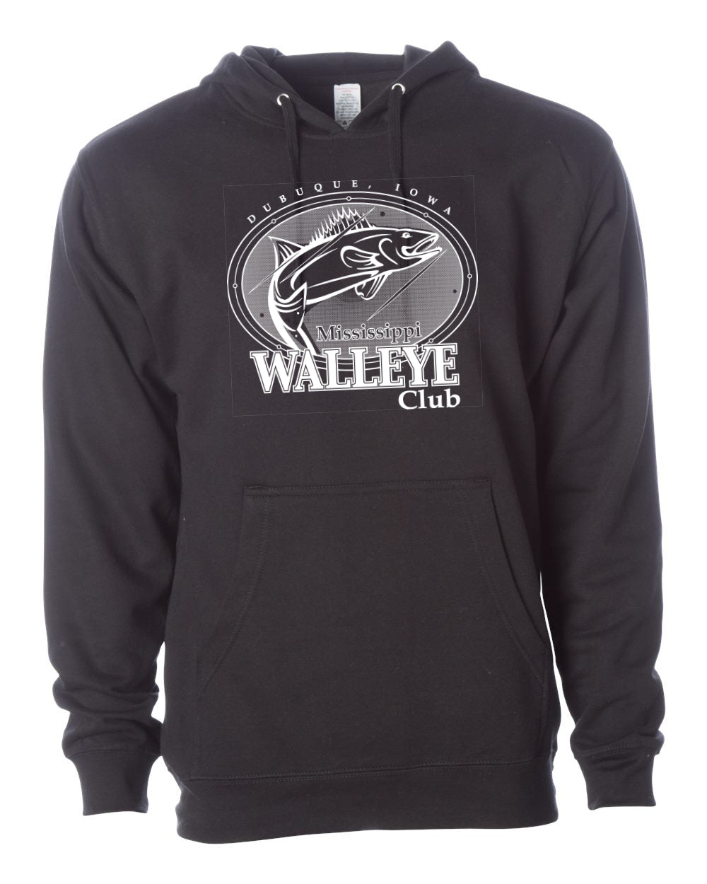 SS4500- MISSISSIPPI WALLEYE CLUB Unisex Adult Hooded Sweatshirt