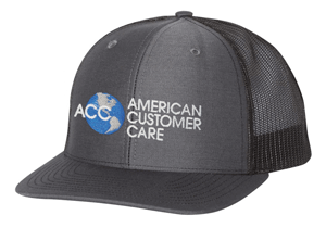 112- American Customer Care  Snapback Trucker Cap