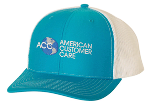 112- American Customer Care  Snapback Trucker Cap