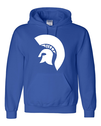 12500- UD STRENGTH & CONDITIONING ROYAL DryBlend® Hooded Sweatshirt
