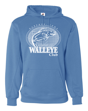 1454- MISSISSIPPI WALLEYE CLUB Performance Fleece Hooded Sweatshirt