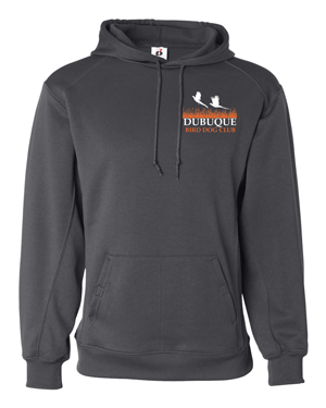 1454- DBQ BIRD DOG CLUB Performance Fleece Hooded Sweatshirt