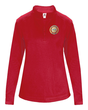 1486- DCI Women's Quarter-Zip Poly Fleece Pullover