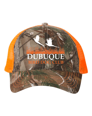 LC5M- DBQ BIRD DOG CLUB Camo Mesh-Back Cap