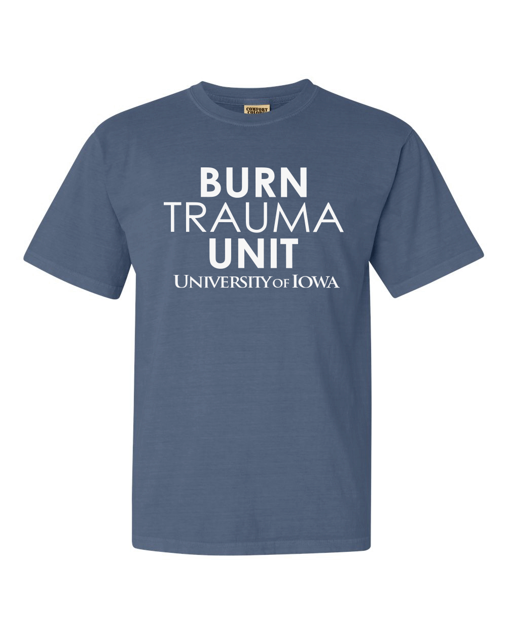 1717- U OF I BURN UNIT Garment-Dyed Heavyweight T-Shirt
