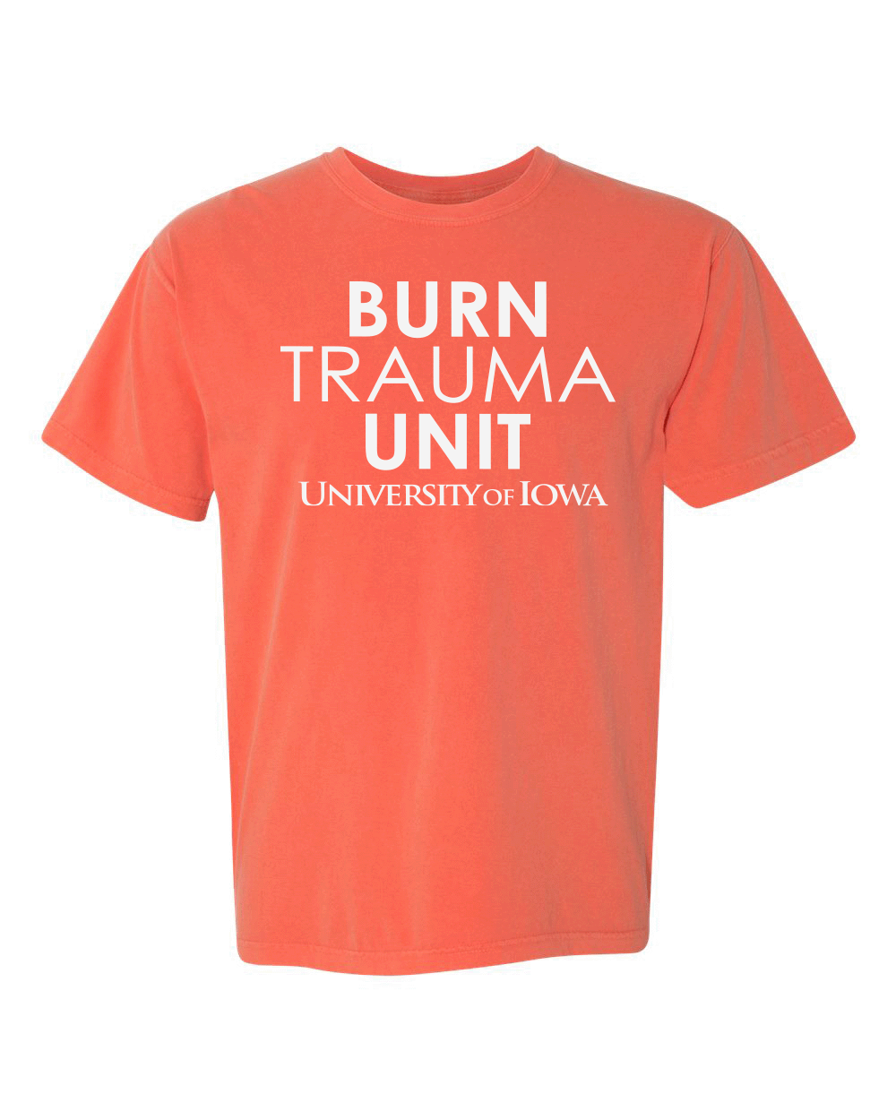 1717- U OF I BURN UNIT Garment-Dyed Heavyweight T-Shirt