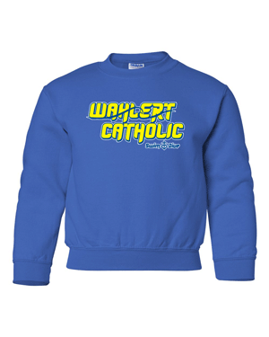 18000B- WAHLERT SWIM & DIVE YOUTH Heavy Blend™ Crewneck Sweatshirt
