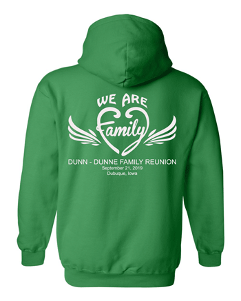 18500- DUNNE-DUNN REUNION Gildan - Heavy Blend™ Hooded Sweatshirt